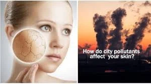 How do city pollutants affect your skin?