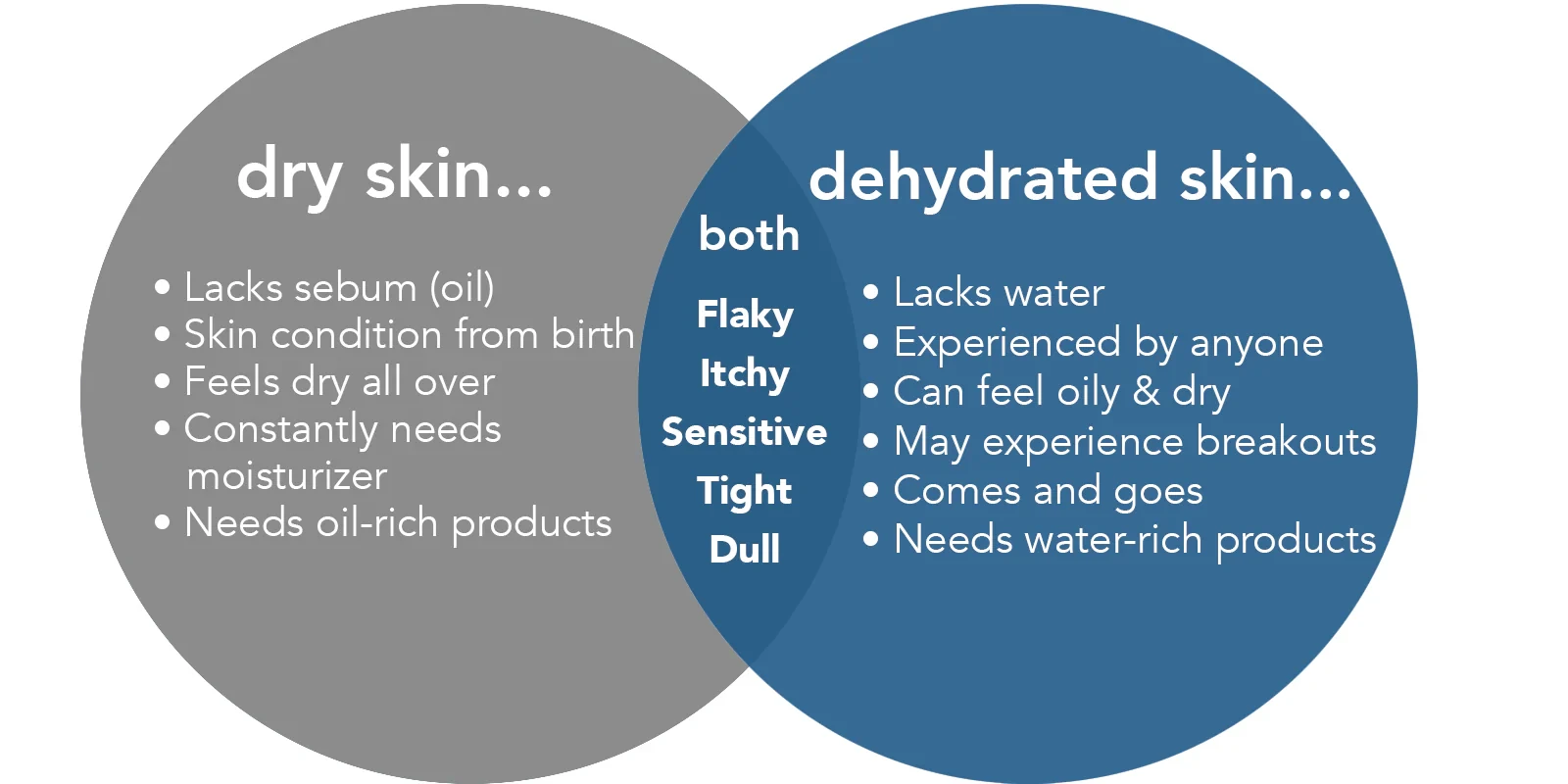 Dehydrated vs. Dry Skin: Key Signs and How to Tell the Difference