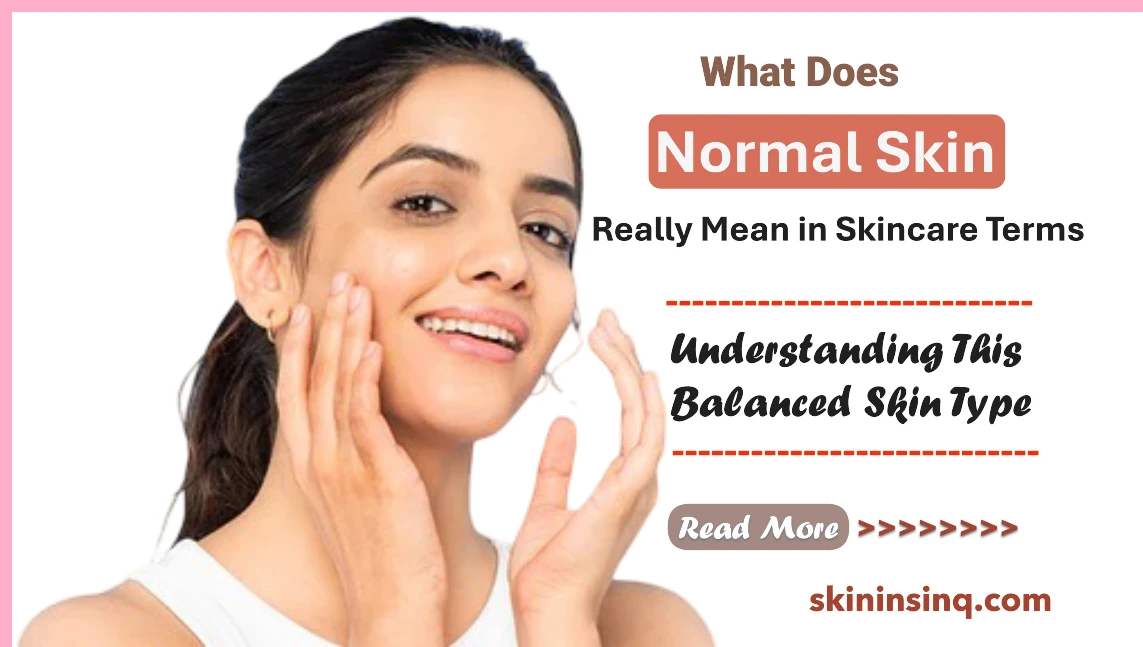 What Does Normal Skin Really Mean in Skincare Terms? Understanding This Balanced Skin Type