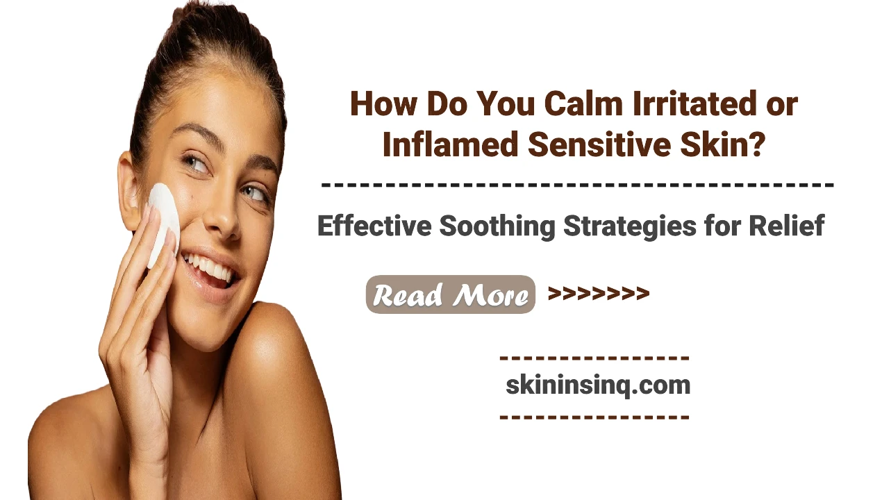 How Do You Calm Irritated or Inflamed Sensitive Skin? Effective Soothing Strategies for Relief