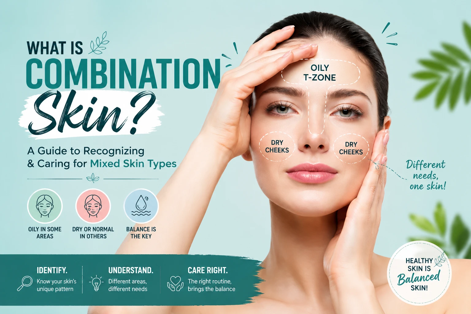 What Is Combination Skin and How Can You Identify It? A Guide to Recognizing and Caring for Mixed Skin Types