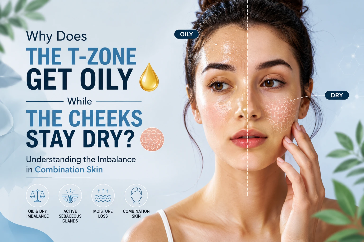 Why Does the T-Zone Get Oily While the Cheeks Stay Dry? Understanding the Imbalance in Combination Skin